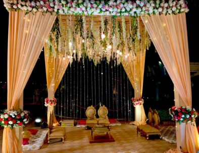 destination wedding setup in mayur the karma resort